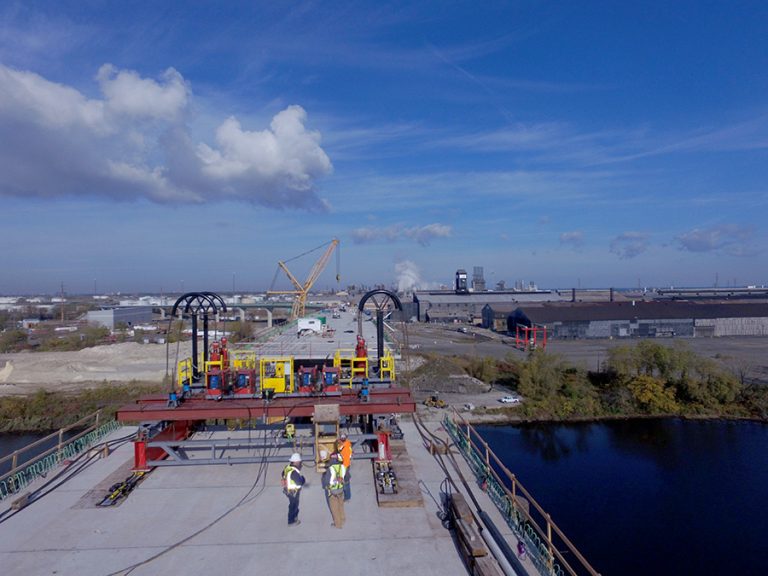 East Chicago bridge project.