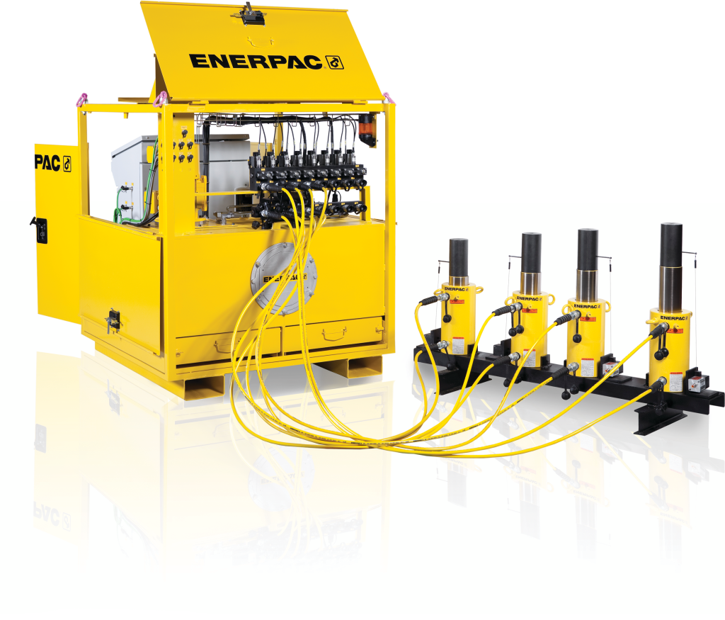 EVO synchronous lift pump by Enerpac.