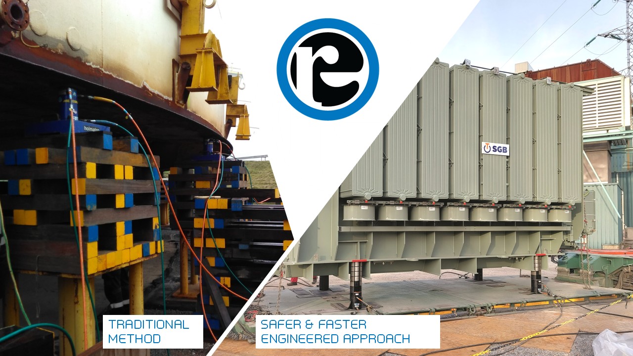 Cribbing Rings A Modern Alternative to Jacking & Cribbing - Engineered Rigging